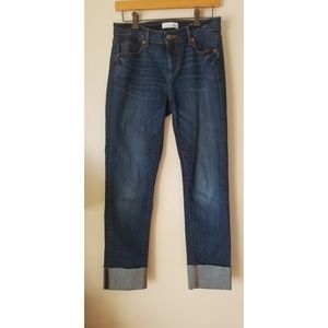Loft dark indigo wash jeans